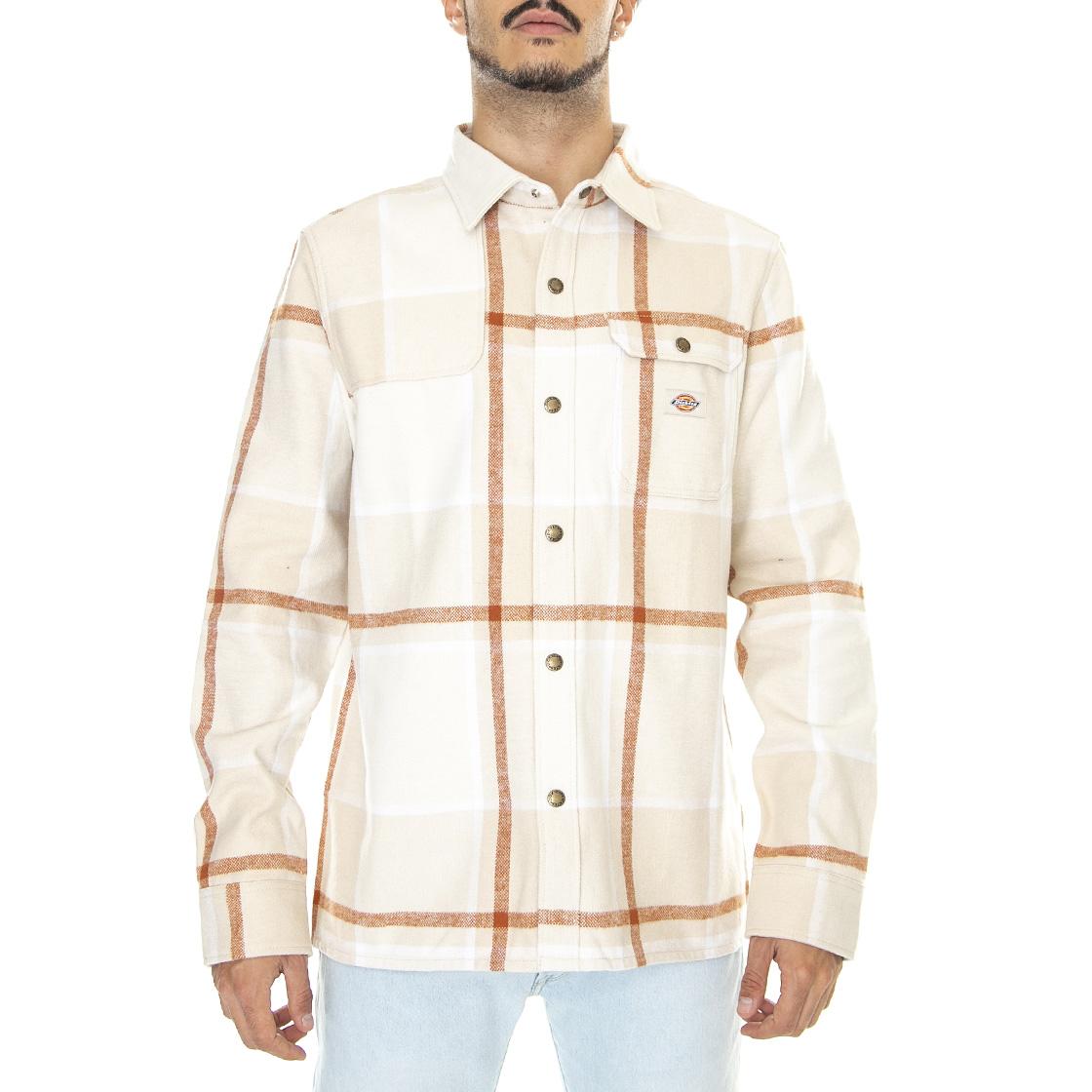 Nimmons LS Cement - Camicia Uomo Multicolore DK0A4XGUC391  DICKIES 