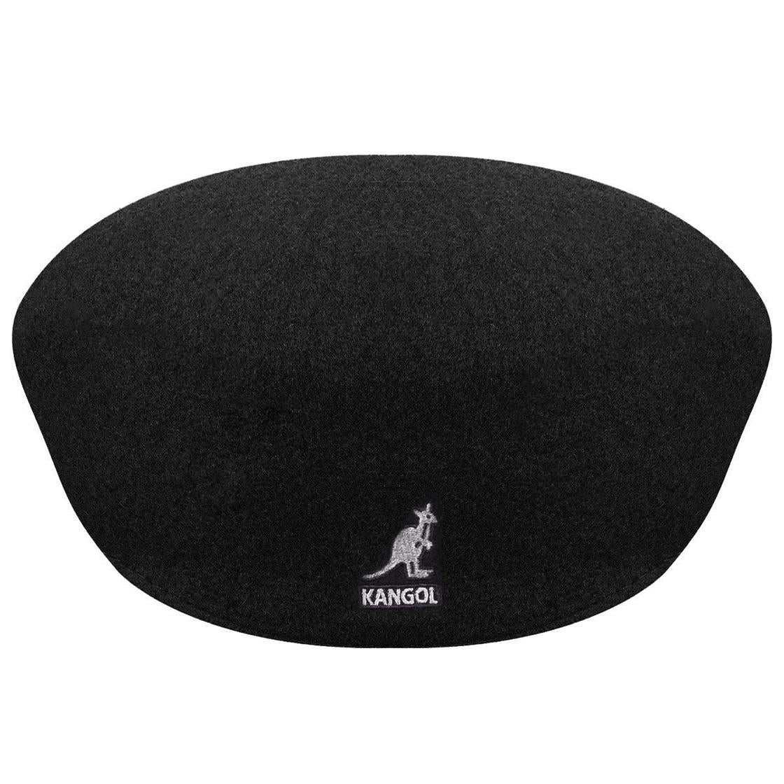 504 Kangol Cap Black - Cappellino a Coppola Nero 0258BC-BK001  KANGOL 