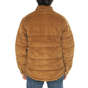 Gran Cord  Shirt Jacket Catechu Wood - Giacca Uomo Marrone 121160051-CTU  OBEY 