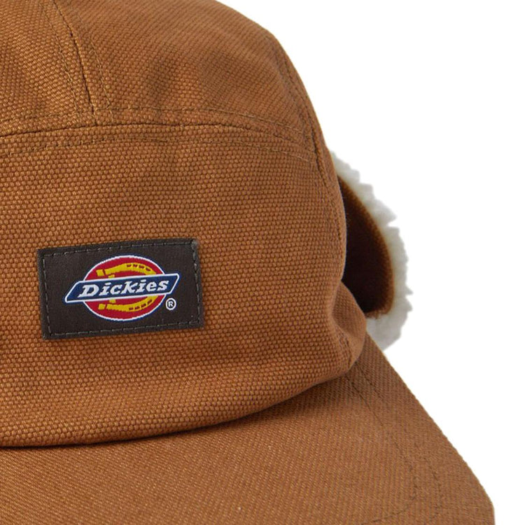 Duck Canvas King Cove Brown Du - Cappellino con Visiera e Paraorecchie Marrone DK0A4Y4MBD01  DICKIES 