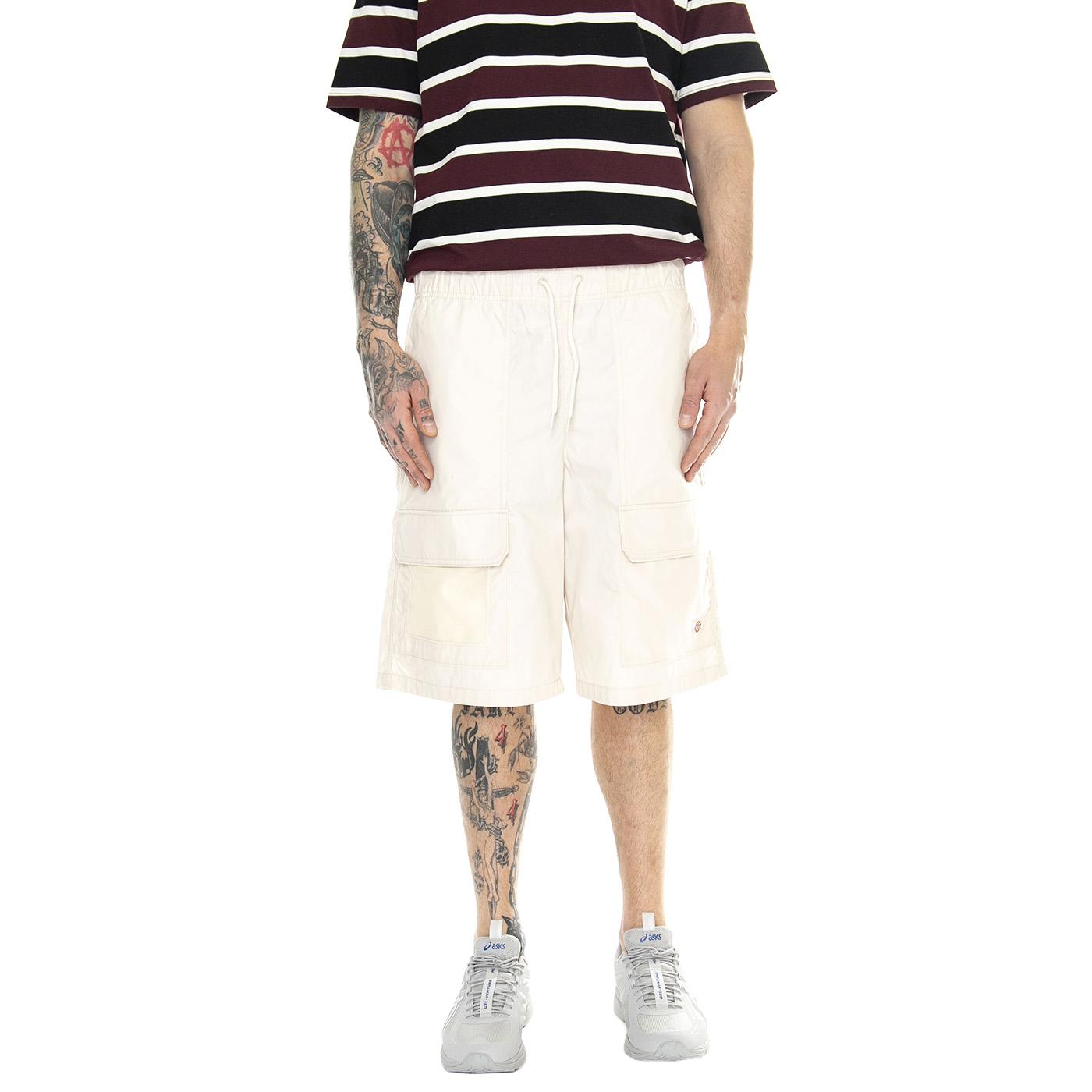 Fisherville Short Whitecap Gray - Bermuda Uomo Bianchi DK0A4YSIF901  DICKIES 