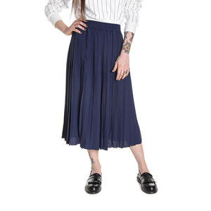 JUNIA MIDI SKIRT TWILLIGHT BLUE 141630145-683  MINIMUM 