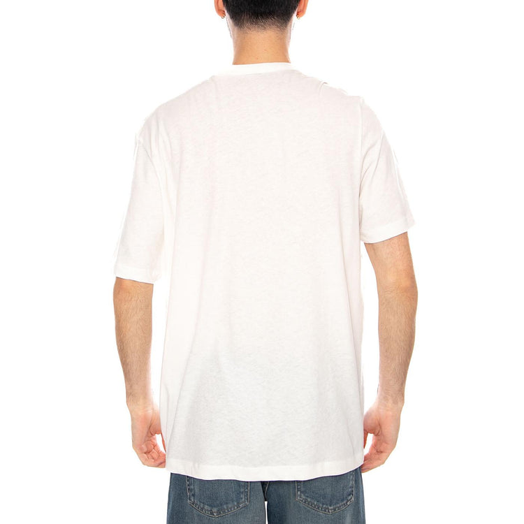 HADAR_MS TEE VANILLA WHITE - Maglietta Girocollo Uomo Bianca 331397 445 ELVINE 