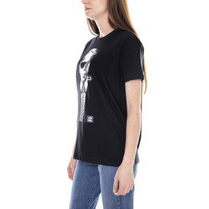 W Boyfriend Vans X Karl Lagerfeld - Black - Maglietta Girocollo Donna Nera VA3D84BLK  VANS 