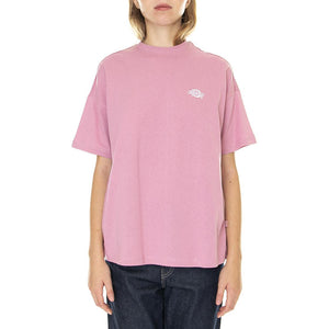 Summerdale Tee SS W Foxglove - Maglietta Girocollo Donna Rosa DK0A4Y1BD011  DICKIES 