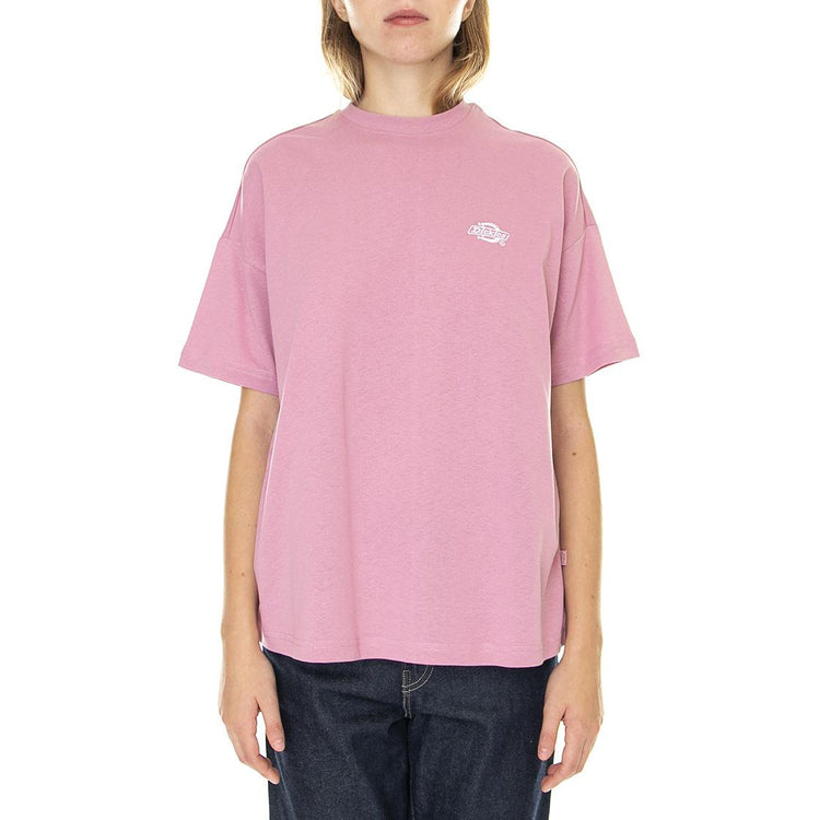 Summerdale Tee SS W Foxglove - Maglietta Girocollo Donna Rosa DK0A4Y1BD011  DICKIES 