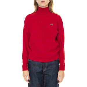 Pullover-240 - Maglione Collo Alto Donna Rosso AF9542-240  LACOSTE 