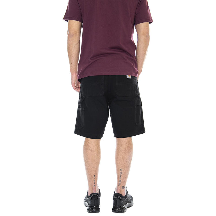 SINGLE KNEE SHORT BLACK - Bermuda Uomo Neri I027942 8902 CARHARTT WIP 