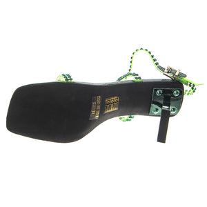 Favored Green Patent - Sandali Donna Verdi JCSR808LA-201-GRN  JEFFREY CAMPBELL 