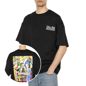20s T-Shirt Black - Maglietta Girocollo Uomo Nera VER-T291-BLK  VERTERE BERLIN 