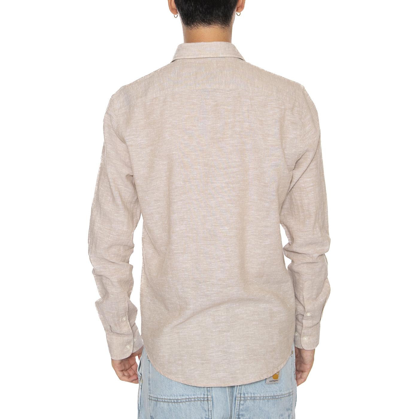 Onscaiden Life Reg Shirt Noos Beige - Camicia Uomo Beige 22031804 -BEG  ONLY & SONS 