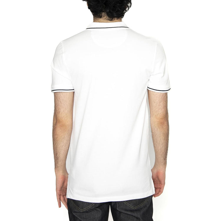 Piquet Polo Bright White - Polo Uomo Bianca 112113712  LEE 