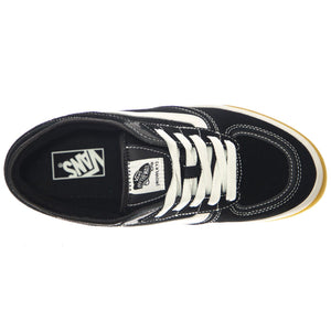 Rowley Classic Black/White/Gum - Scarpe Stringate Profilo Basso Uomo Nere VN0009QJ9X11  VANS 
