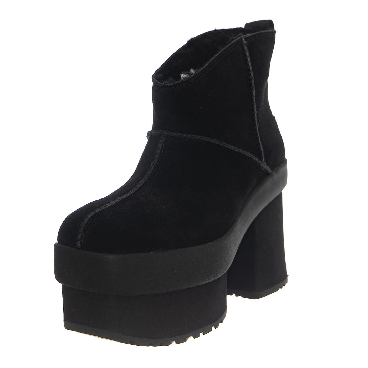 W New Heights Platform Mini Black - Scarpe Donna Nere UGSNHPLMBLK1157910W  UGG 