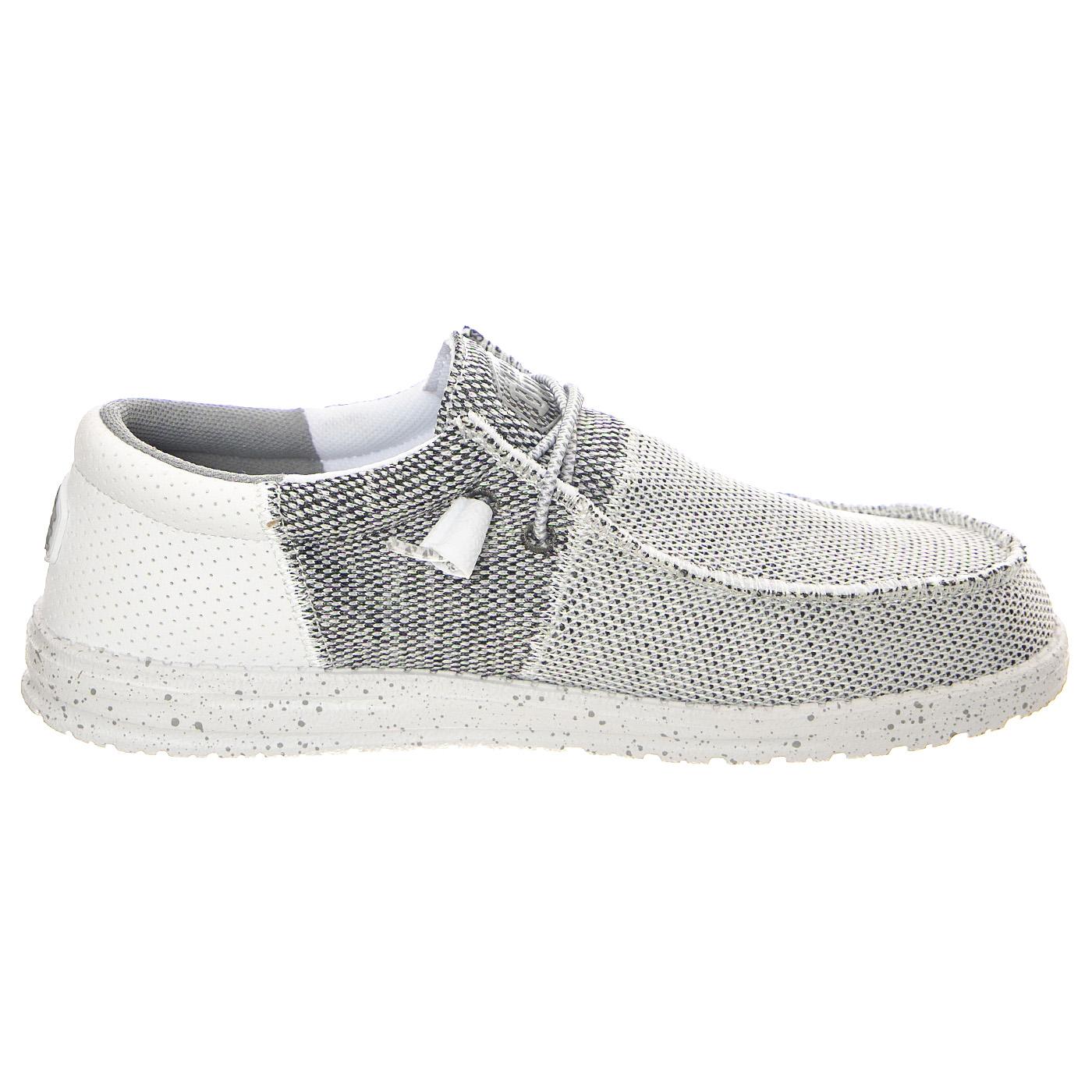 M' Wally Tri 1KA Multicolored - Scarpe Stringate Profilo Basso Uomo Multicolore HD.40037.1KA  HEY DUDE 