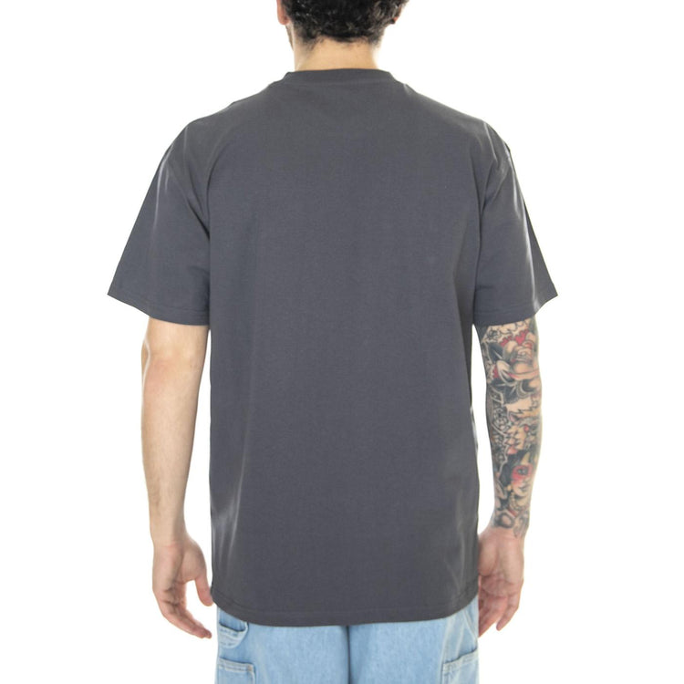 S/S American Script T-Shirt Zeus - Maglietta Girocollo Uomo Bianca I029956.1CQXX  CARHARTT WIP 