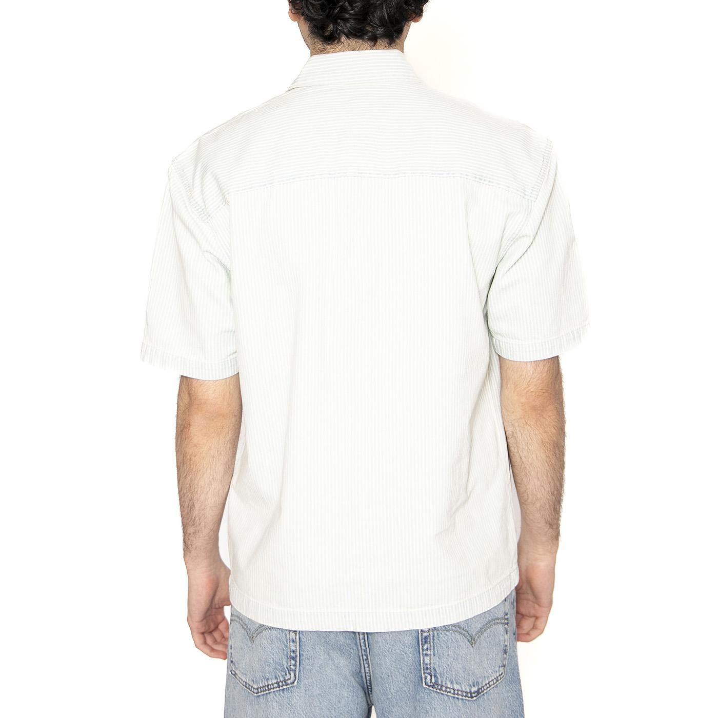SS Casey Jones Shirt Light Wash - Camicia Maniche Corte Uomo Beige 112362760  WRANGLER 