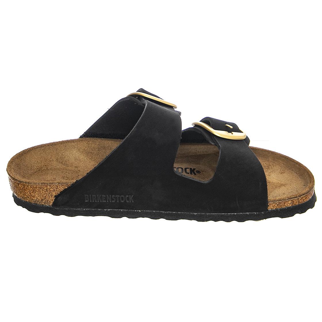 Arizona Big Buckle Black - Sandali Donna Neri - Calzata Stretta 1023290  BIRKENSTOCK 