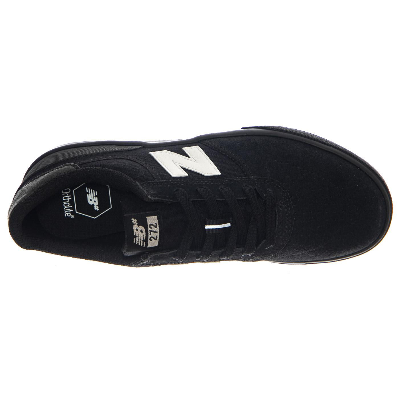 Numeric Skateboarding Black Leather/Textile - Scarpe Uomo Nere NM272BWD . NEW BALANCE 