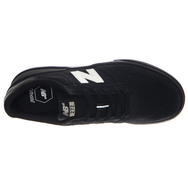 Numeric Skateboarding Black Leather/Textile - Scarpe Uomo Nere NM272BWD . NEW BALANCE 