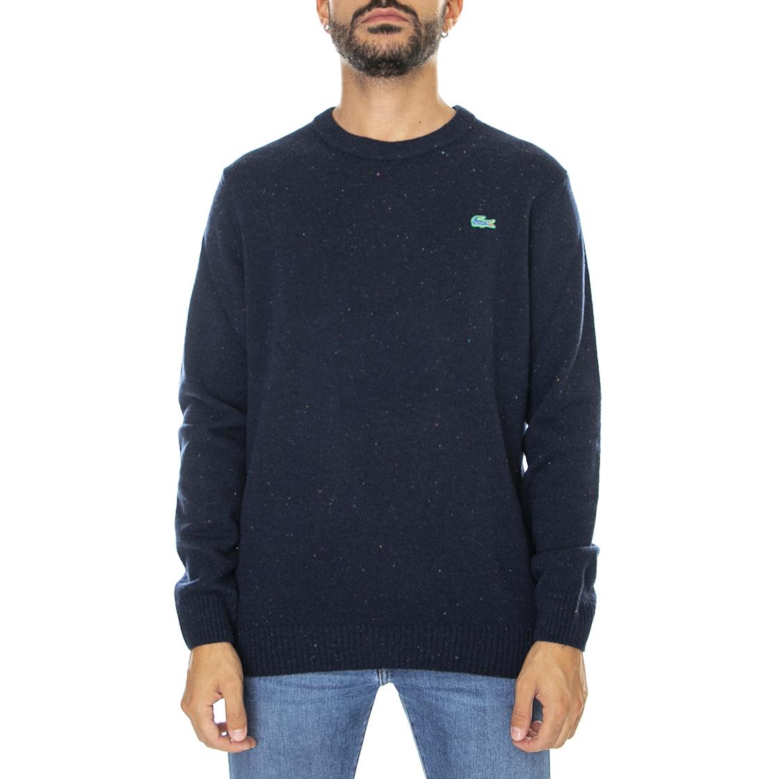 Pullover-7CG - Maglione Girocollo Uomo Blu AH2341-7CG  LACOSTE 