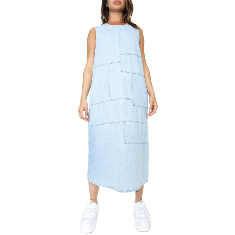 Webster - Abito Denim Jeans Donna Blu 211207-LIGT  STUSSY 