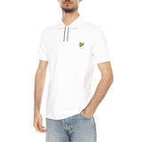 PLACKET TIPPED POLO SHIRT - Polo Uomo Bianca  Uomo LYLE & SCOTT
