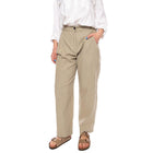 SANDI_WS PANT STONE GREEN - Pantaloni Larghi Donna Verdi 331634 974 ELVINE 