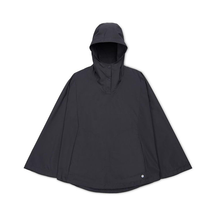 Voyage Poncho - Black - Mantella Donna Nera 15005-00001  HERSCHEL 