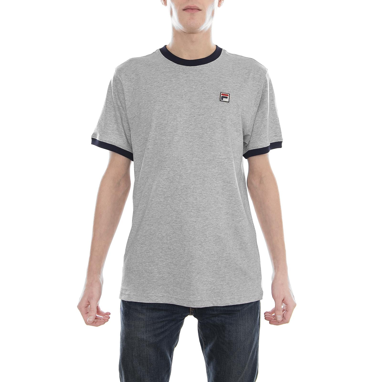 Marconi Crew Tee Light Grey Marl 684346-A56  FILA 