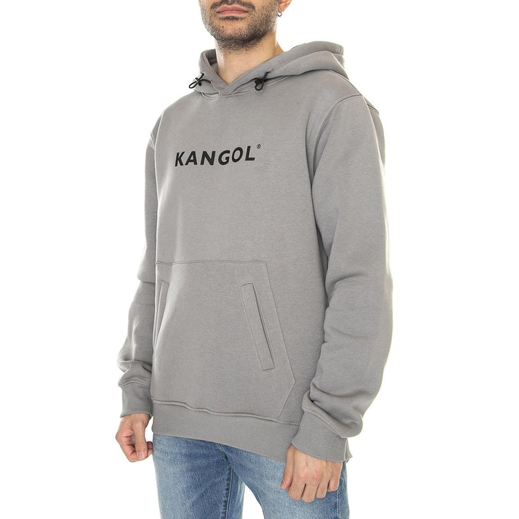 Essential Nikel - Felpa con Cappuccio Uomo Grigia KAF22UHDS102-130  KANGOL 