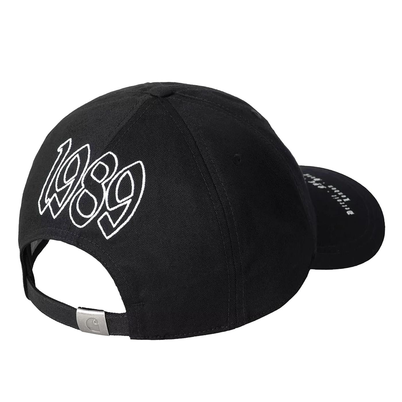 World Tour Cap Black / White - Cappellino Nero I036341 0D2XX CARHARTT WIP 