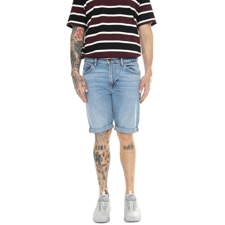 5 Pocket Short Pool Days Blue - Bermuda Denim Jeans Uomo Blu 112349329  LEE 