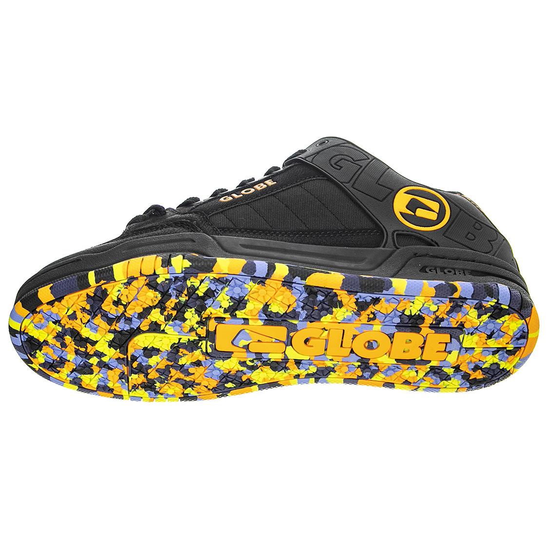 Tilt Black / Clay / Mosaic - Scarpe Stringate Profilo Basso Uomo Nere GBTILT-20574  GLOBE 