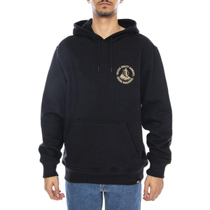 Parrotsville Hoodie Black - Felpa con Cappuccio Uomo Nera DK0A87NRBLK1 . DICKIES 