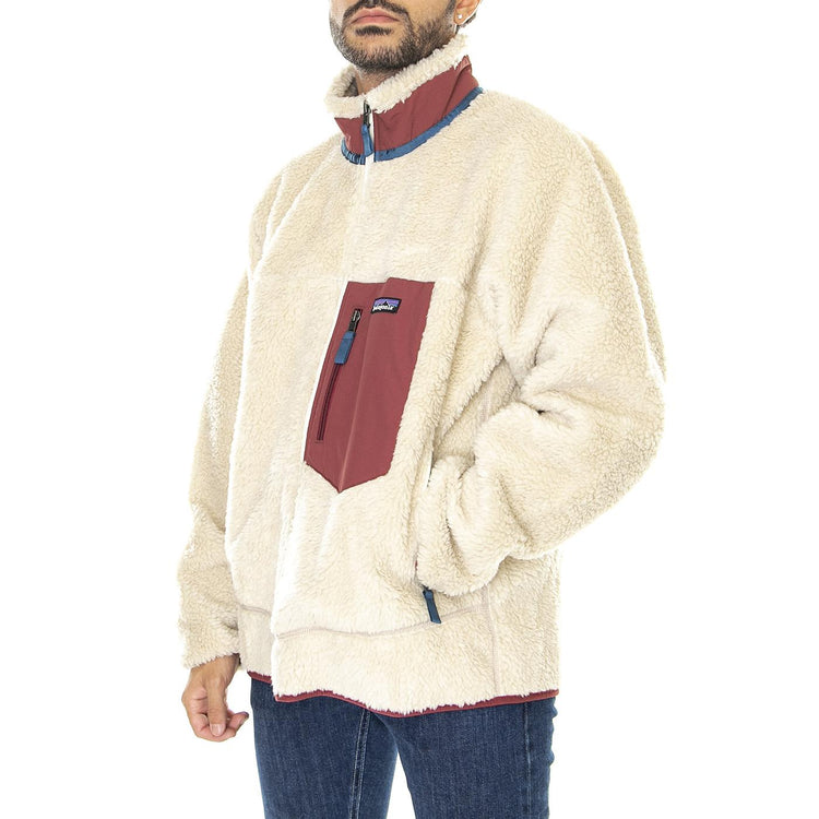 M's Classic Retro-X Jkt Dark Natural w/Sequoia Red - Giacca Invernale Uomo Beige 23056-DNSQ  PATAGONIA 