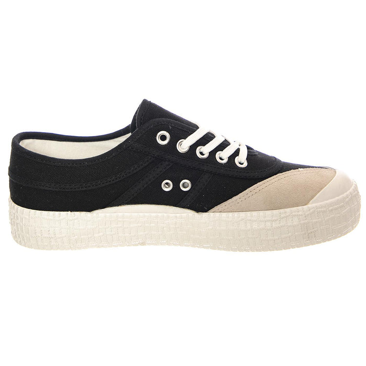 Original 3.0 Black - Scarpe Stringate Profilo Basso Donna / Uomo Nere KWS232427-1001 . KAWASAKI 