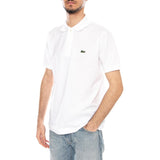 Maglietta M/C - Polo Bianca con Logo Lacoste  Uomo LACOSTE