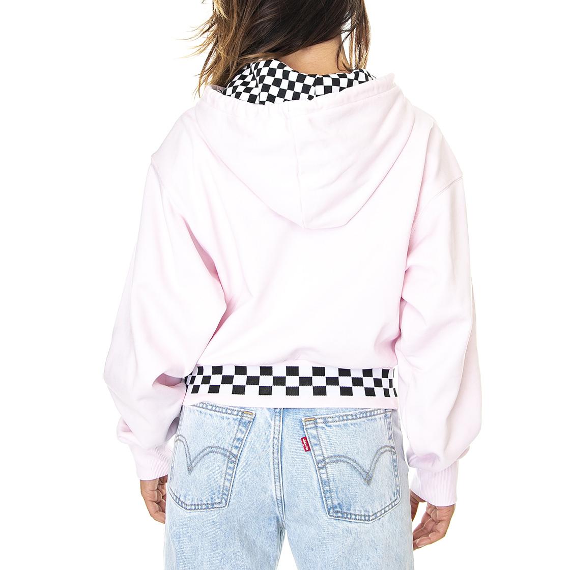 Wm Boom Boom 66 - Felpa con Cappuccio Donna Rosa / Cradle Pink VN0A5JGDV1C1  VANS 