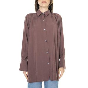 W' Jenny Deep Mauve - Camicia Donna Bordeaux 330846-436  ELVINE 