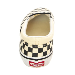 UY Classic Slip-On (Checkerboard) Black / White - Scarpe Slip-On Profilo Basso Bambino Nere / Bianche VN000ZBUEO11  VANS 