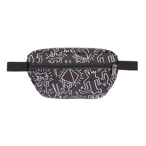SPRINGER KEITHHARINGBLACK - Marsupio Nero Collaborazione con Keith Haring EK000074 6Z21 EASTPAK 