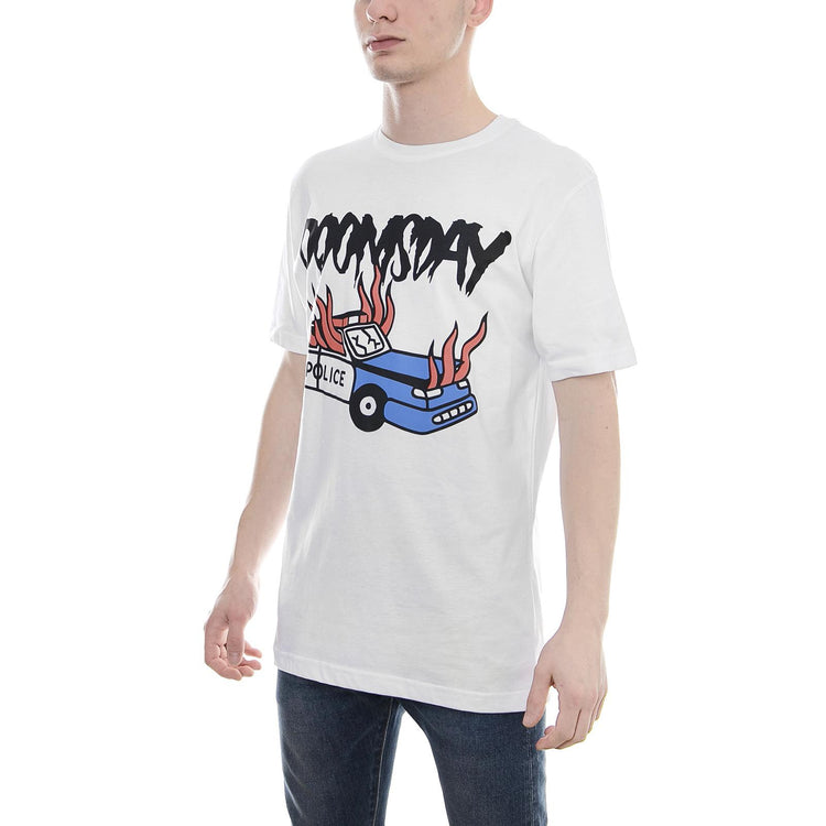 RIOT T-SHIRT WHITE 119588_4  DOOMSDAY 