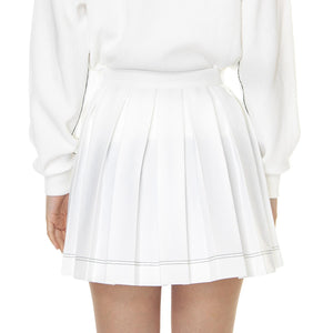 W' Gonna 70V II - Gonna Bianca JF6414-70V  LACOSTE 