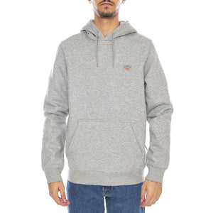 Oakport Hoodie Heather Grey - Felpa con Cappuccio Uomo Grigia DK0A4XCDHG01 . DICKIES 