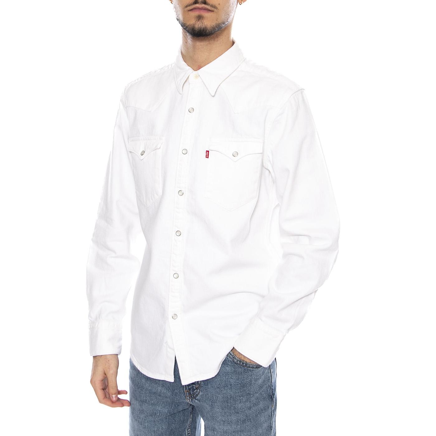 Barstow Western Standard - Cloudy Skys - Camicia Uomo Bianca 85744 0119 LEVIS 
