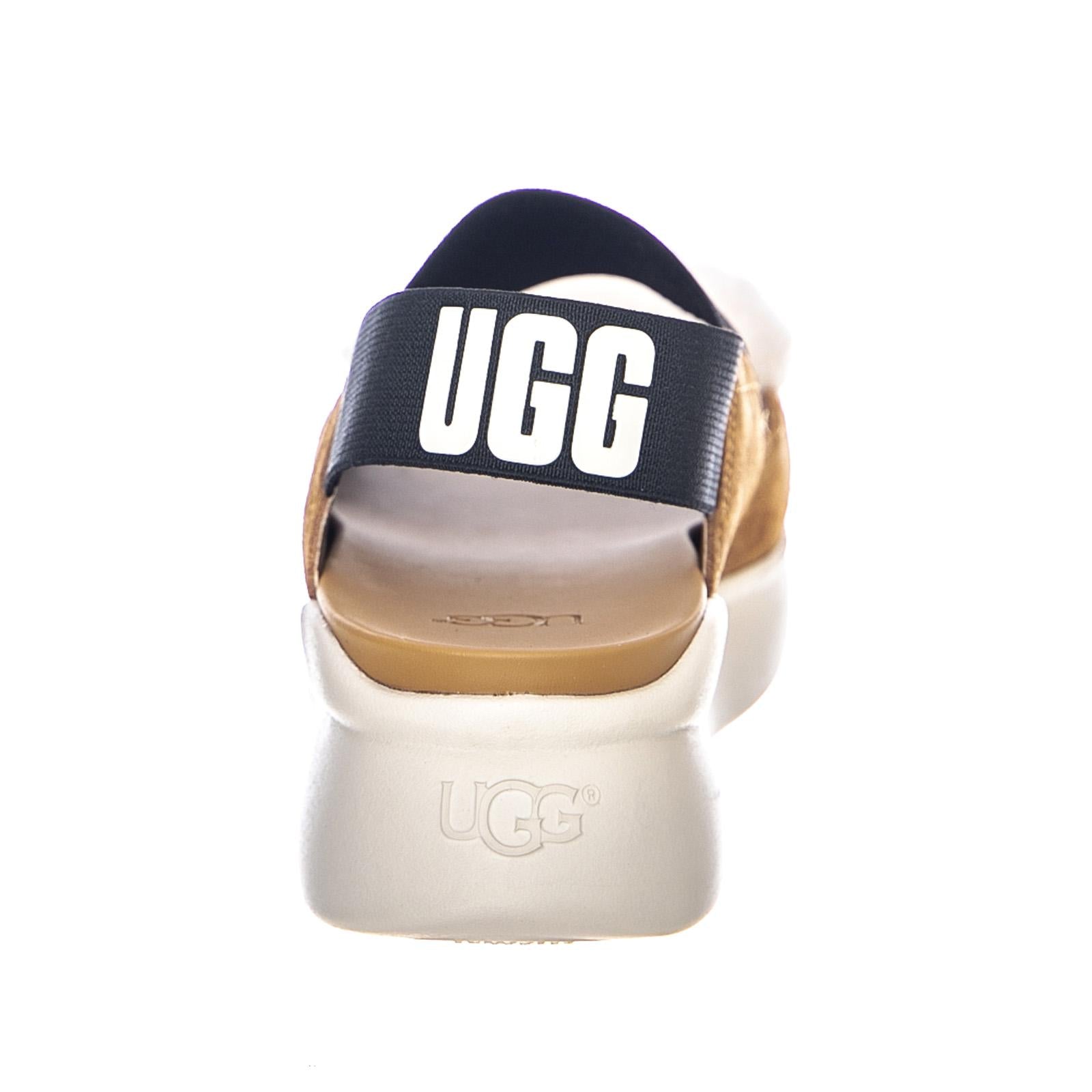 Womens Silverlake Chestnut / Natural / Multicolor Sandals UGSSILVCN1101919W  UGG 