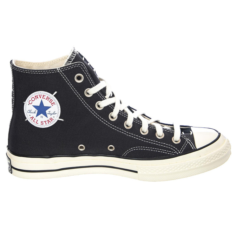 Chuck 70 Reconstructed Canvas Hi Sneakers - Black - Scarpe Profilo Alto Uomo Nere 164555C . CONVERSE 