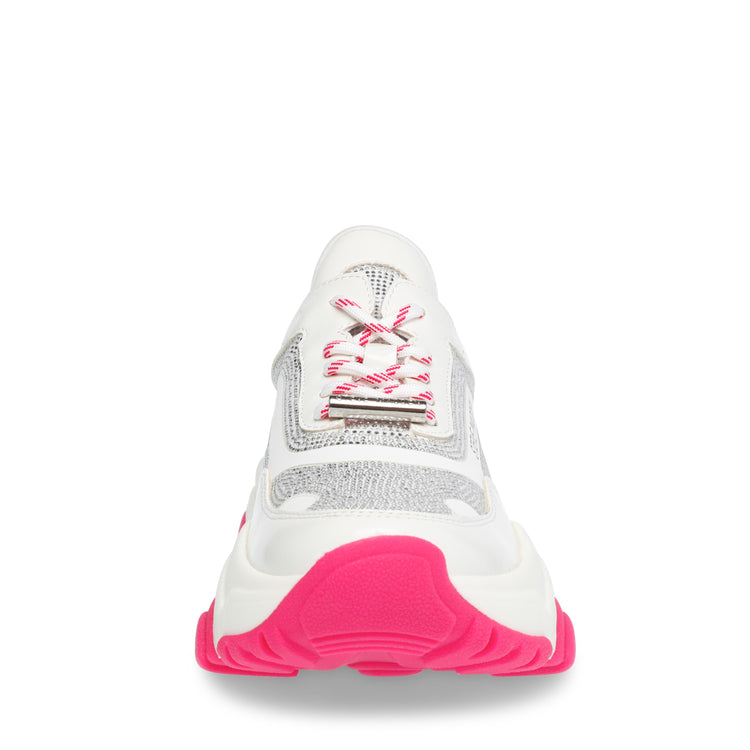 Fireball Wht / Fuchs - Scarpe Stringate Profilo Basso Donna Bianche / Viola SMPFIREBALL-WHT  STEVE MADDEN 