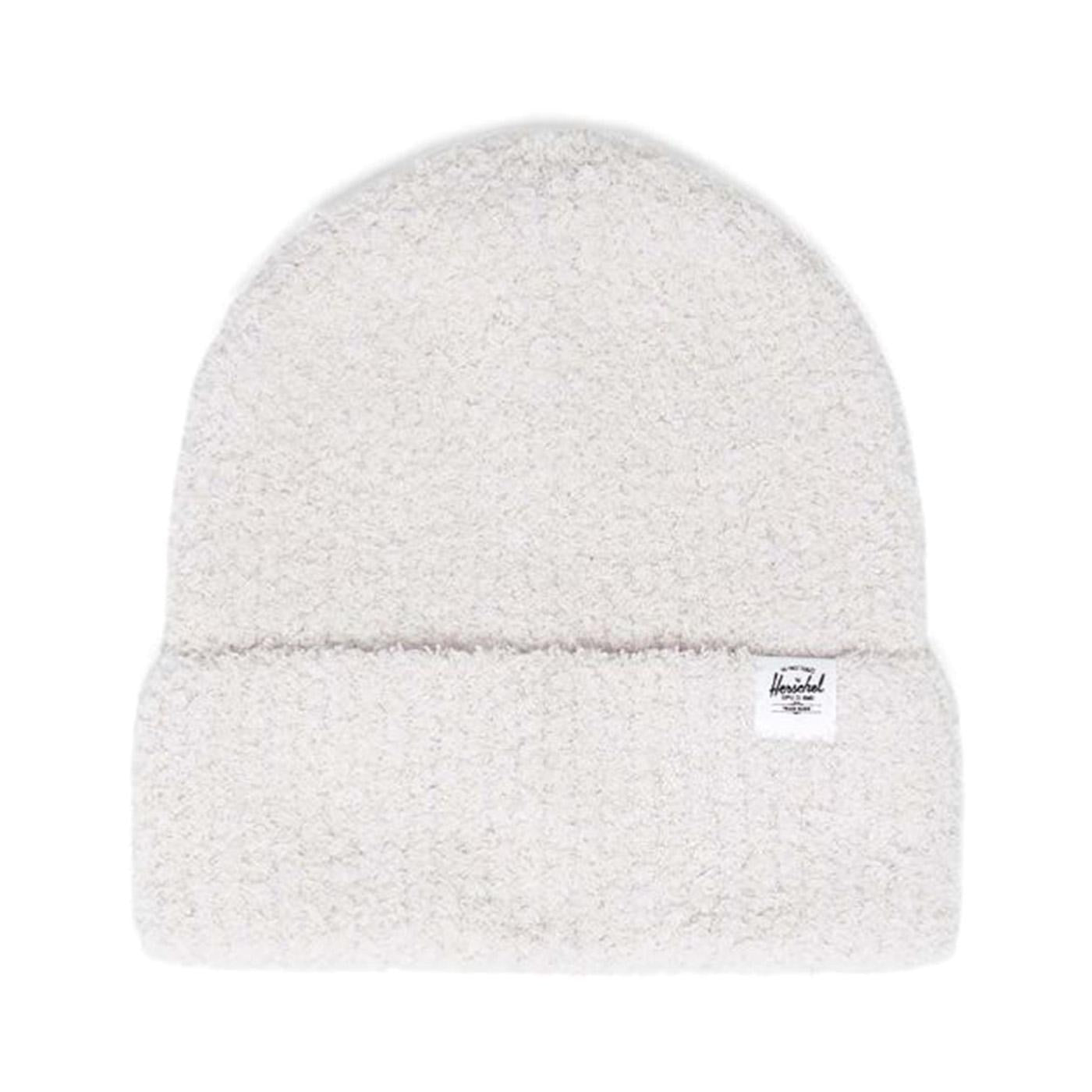 Boucle Beanie Whitecap Gray - Cappellino a Cuffia Bianco 50234-05936-OS-WHITECAP GRAY  HERSCHEL 